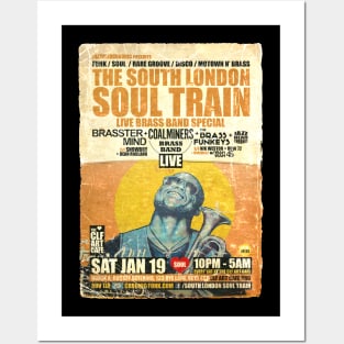 POSTER TOUR - SOUL TRAIN THE SOUTH LONDON 159 Posters and Art